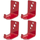 Universal Fire Extinguisher Wall Hook, Mount, Bracket, Hanger for 15 to 20 Lb. Extinguishers (4 Pack)