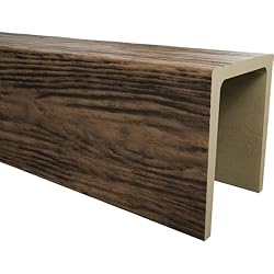 Ekena Millwork 7 1/2"W x 7 1/2"H x 144"L 3-Sided