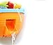 Wall Mountable Pirate Ship Bathtub Bath Toy for Kids with Water Cannon and Boat Scoop