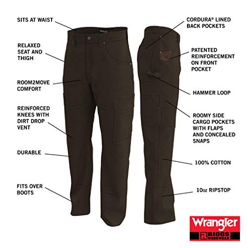 5 RIGGS+WORKWEAR+Wrangler+Ranger+Loden