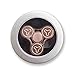 Copper Hand Spinner Toy - Fidget Focus Toy with Never-Ending Spin - Made from Highest Quality Bearings + Injection Moulding - Relieve Your ADHD and Stress at Work