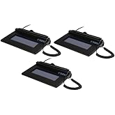 Topaz Systems Topaz T-S460-HSB-R, SigLite 1x5 Signature Pad, USB (Pack of 3 Pcs)