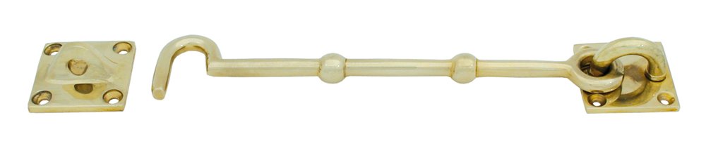 From The Anvil Polished Brass 8 Inch Cabin Hook