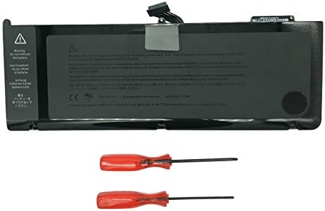 A1382 Laptop Battery for Apple A1382 A1286 (Only for Core I7 Early 2011 Late 2011 Mid 2012) Unibody Macbook Pro 15" I7, [Li-Polymer 10.95V 77.5Wh]