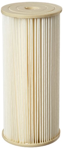 Pentek ECP1-BB Pleated Cellulose Polyester Filter Cartridge, 9-3/4" x 4-1/2", 1 Micron