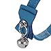 SPHTOEO Blue Cat Pet Collar kitten Velvet Bow Tie Neck Safety Bowtie With Bell