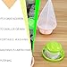 Alphatool 6 Pcs Washing Machine Floating Lint Mesh Bag- Reusable Flower Type Hair Removal Catcher Laundry Filter Net Pouch for Washing Machine Hair Filter (Green&Pink)