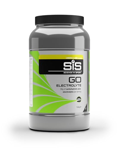 Science in Sport GO Elektrolyt Pulver 1,6kg Zitrone und Limette - Veganes Sportgetränk, Isotonisches Getränkepulver zum Ausgleich des Elektrolyte- und