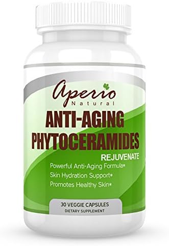 Aperio Natural Phytoceramides Anti Aging Capsules, 30 Veggie Capsules