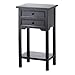 Accent Plus / NOT O'NeillGifts' Set of 2 Black Table with 2 Drawers