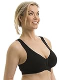 Carole Martin Full-Freedom Cotton Bra -40 Black