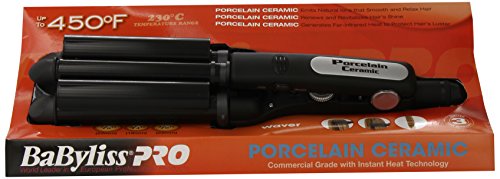 babyliss pro porcelain triple barrel waver