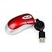 Mini Perman USB Wired Optical Gaming Mouse Mice for Computer PC Laptop Gamer Red