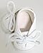 Doll Shoes Fit Bitty Baby Doll and Other 15 Inch Dolls White Canvas Sneakers