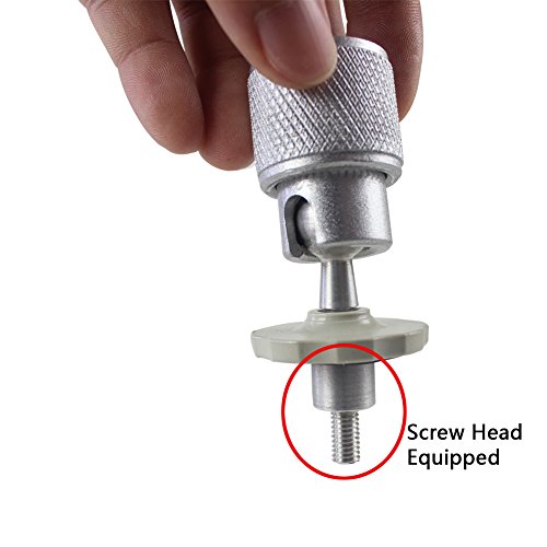 0.232 inch (5.9mm) Female to 0.25 inch (6.35mm) and 0.153 inch (3.9mm) Male Thread Screw Converter Adapter Bushing for Projector, Video Camera, iPhone, iPad Mount, Digital Recorder, (2-types)