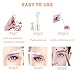 Eyebrow Trimmer Razor Hair Remover Facial Hair Trimmer for Women Electric Eyebrow Trimmer Epilator for Women, Portable Painless (Battery Included)