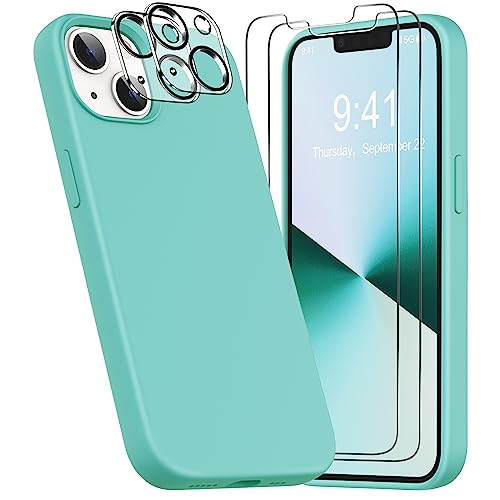 YATWIN [5 in 1 Designed for iPhone 13 Case with 2X