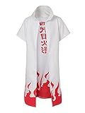 CosFantasy Naruto Namikaze Minato Cosplay Costume Cape mp002567 (XXL)