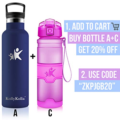 kolly kolla metal water bottle