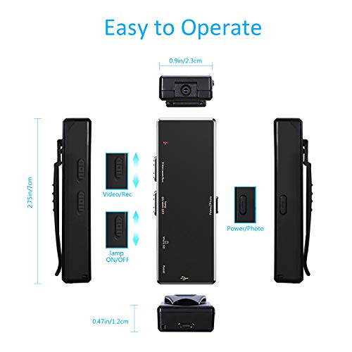 6 Hidden+Portable+Wearable+Recorder+Security