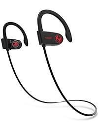 Hussar Magicbuds 2 Next Generation Bluetooth Headphones, Wireless Sports Earbuds with Mic, IPX7 Waterproof, Stereo HD Sound, Noise Cancelling, Secure Fit, Selectable Sound Effects, 12-hour Battery