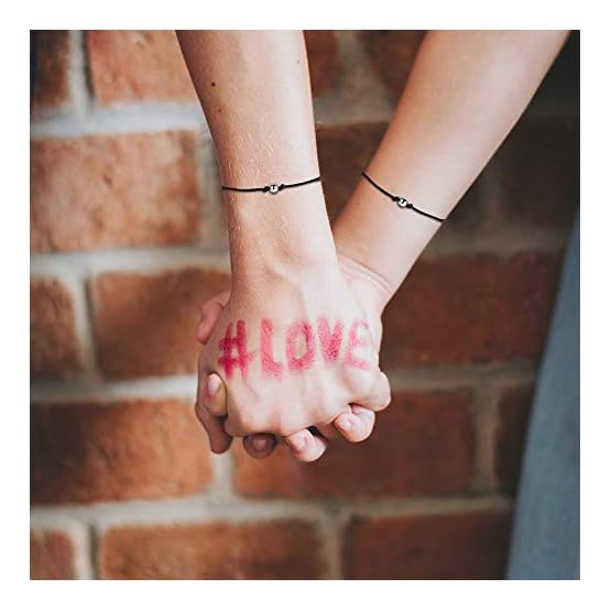 MANVEN-Pinky-Pomise-Distance-Matching-Bracelets-for-Best-Friends-Couple-Family-Women-Mens-Teen-Girls MANVEN-Pinky-Pomise-Distance-Matching-Bracelets-for-Best-Friends-Couple-Family-Women-Mens-Teen-Girls
