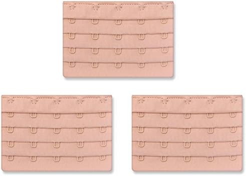 Women's Bra Extenders 5 Hook for Plus Size Bras Extenders Bra Strap Extensions