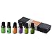 Moksha Essentials' Top 6 Aromatherapy & Massage Kit with 100% Pure Therapeutic Essential Oils (Lavender, Lemongrass, Peppermint, Eucalyptus, Orange & TeaTree) - 6x15ml/0.5oz