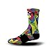 HoopSwagg What The Custom Elite Socks Large Multi