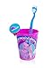 Jojo Siwa Big Girl Toothbrush and Rinsing Cup Set with Confetti Glitter Handle Hairbrush