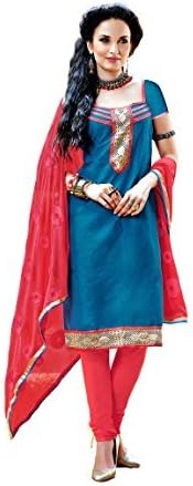 Riti Riwaz Blue Exclusive Dress Material With Fancy Dupatta CTP111