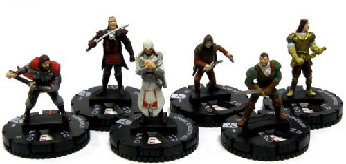 Heroclix Assassin's Creed Brotherhood Set of all 6 Figures