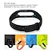 SelfTek 10 Pieces Replacement Wristbands Wireless Replacement Band for Xiaomi Mi 2 Bracelet