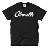 Chevrolet Chevelle Logo Black T-shirt - Ready to Ship! - High-Quality! (XL)