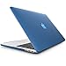 i-Blason Halo Series Designed for MacBook Pro 15" Case (2019 2018 2017 2016 Release A1990/A1707), Slim Rubberized Cover with TPU Bumper for Apple Macbook Pro 15" with Touch Bar and Touch ID (Blue) primary