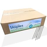 Sandbaggy 1000 Count 6" Landscape Staples ~ SOD Staples Garden Stakes Square Pins