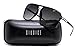 GIUDICE Large Black Aviator Sunglasses For Men & Women (Non Polarized) UV400 Sun Protection