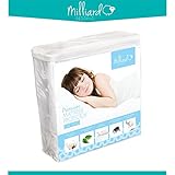 Milliard Premium Terry Hypoallergenic 100-Percent Waterproof Mattress Protector, California King