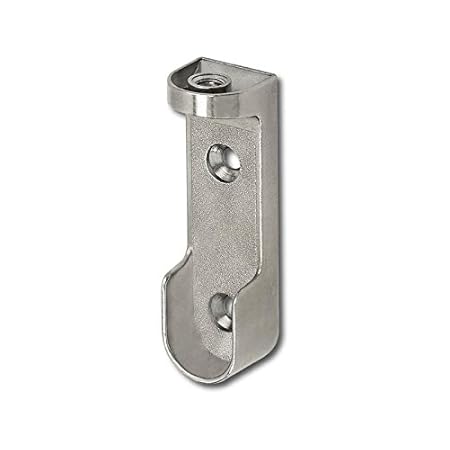 Kleiderstange 1x Pair Of Floor Fixtures For Clothes Rail