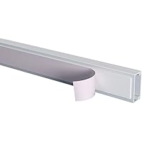 Scos Smartcosat Scoskk255 80 Cm Habrund Kabelkanal Weiss L X B X H 800 X 50 X 12 Mm Pvc Fussboden Kanal Selbstklebend