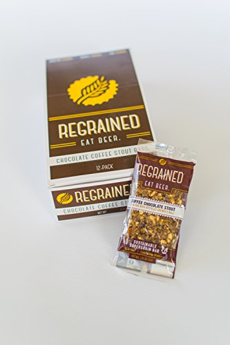 REGRAINED SUSTAINABLE SUPERGRAIN BARS (12-PACK) CHOCOLATE COFFEE STOUT