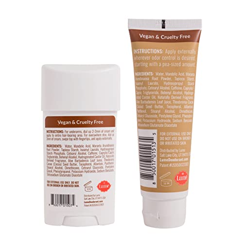 Lume Natural Deodorant Underarms and Private Parts Aluminum Free