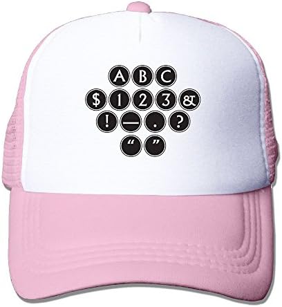 Cuihualili Letter Namber Symbol Simple Women's Mesh Unisex Snapback Baseball Trucker Hats