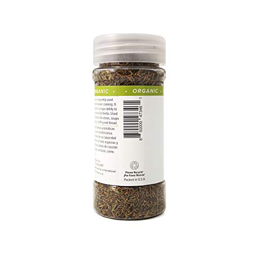 Jackie's Kitchen Thyme Leaves, 0.75 Ounce (Pack of 8)