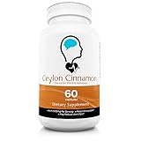 Brainikus Pure Ceylon Cinnamon 1200 MG/Serving, 60 Capsules