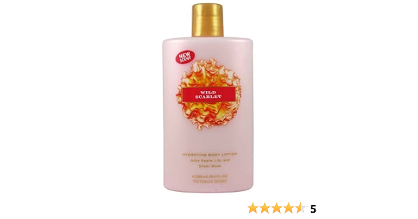 Victoria's Secret Wild scarlet limited edition hydrating Body Lotion 8.4oz (250ml) (667523593510)