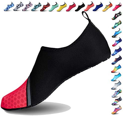 BOLOG Kids Water Shoes Boys Girls Swim Aqua Socks Skin Shoes Children Barefoot for Pool Beach Running Snorkeling Surfing Diving Yoga Exercise Women