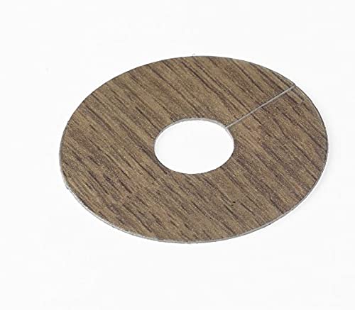 4 x FC59 Imperial Oak Laser Cut Pipe Covers for Laminate Flooring - Please use Chart to Select Closest Match