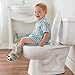 VICSOU Folding Large Non-Slip Potty Training Seat for Boys and Girls, Travel Portable Reusable Toddlers Toilet Seat Covers Liners Fits Round & Oval Toilets with Carry Bag