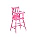 Dengguoli 1 Pc Doll Baby Plastic High Feeding Chair Dollhouse Furniture
